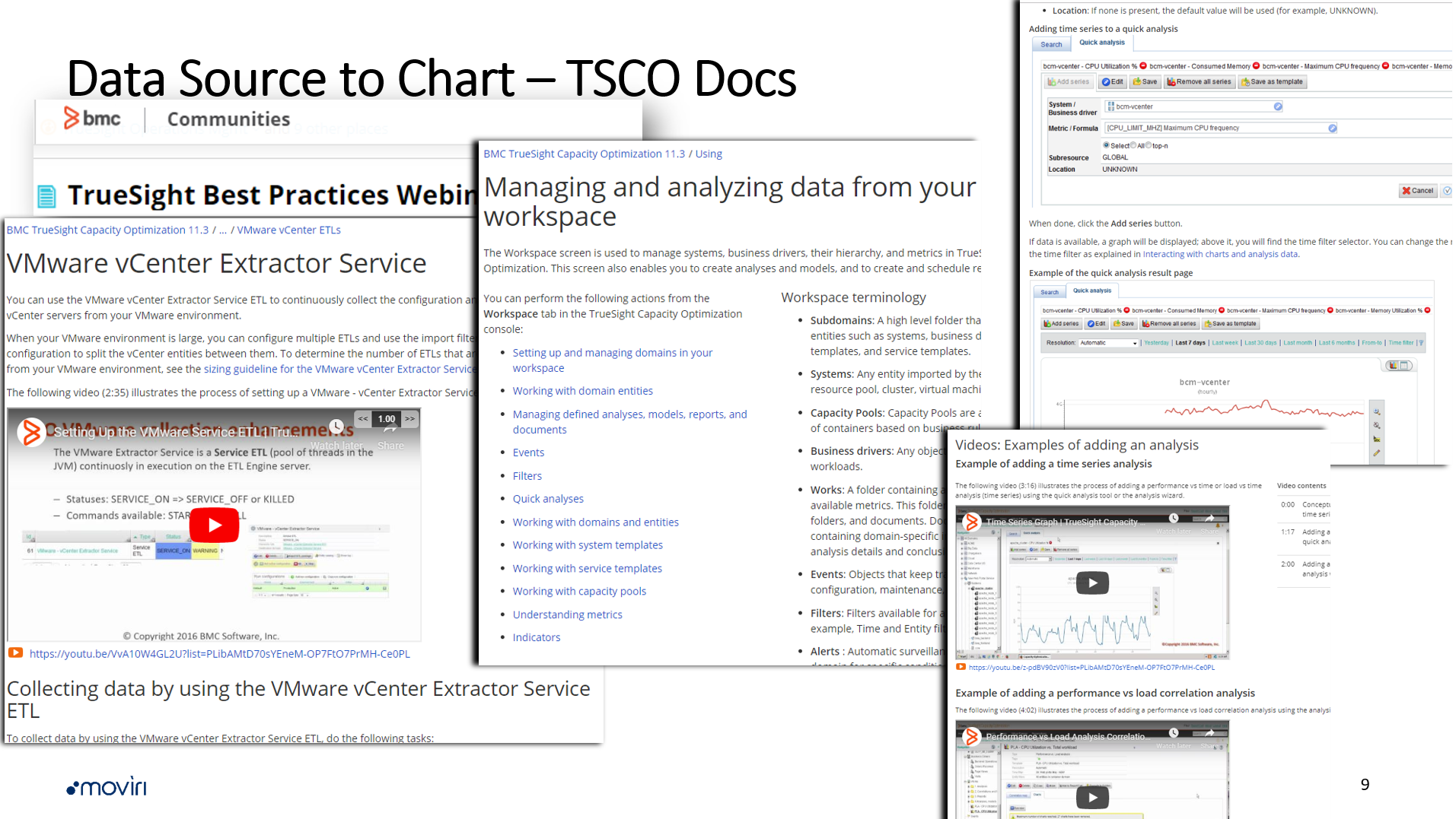 Screen shot of summary slide